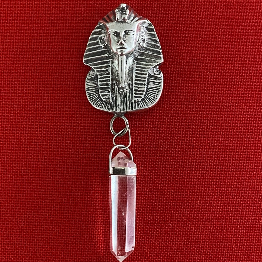 King Tutankhamun Pendant - Sterling Silver